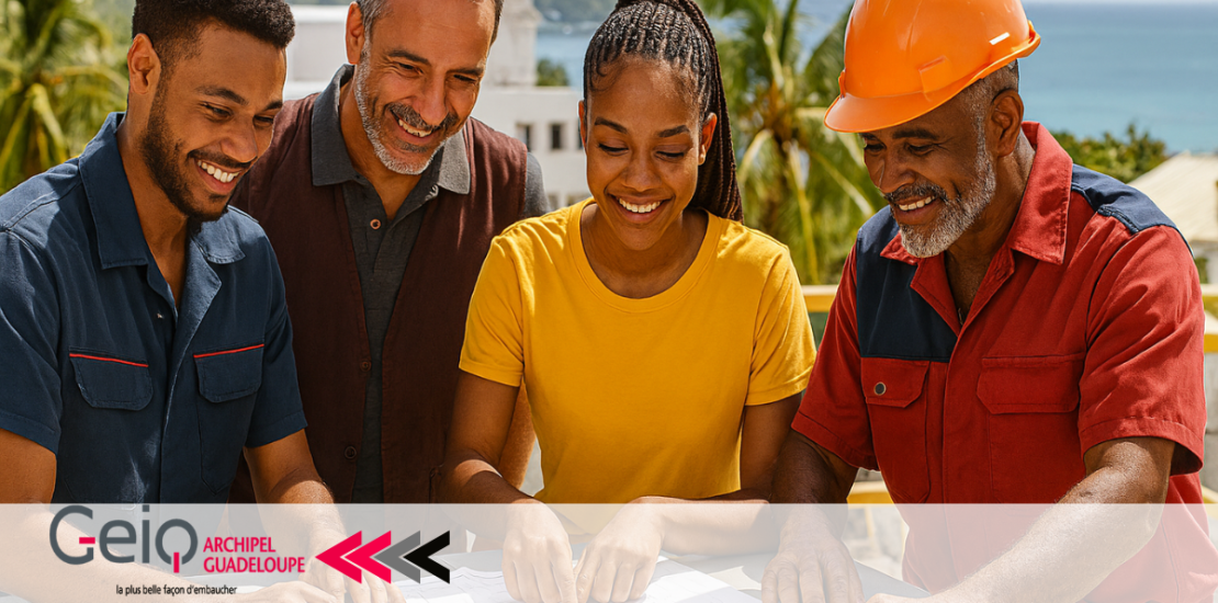 Un projet, deux soutiens : le double tutorat du GEIQ Guadeloupe fait la différence