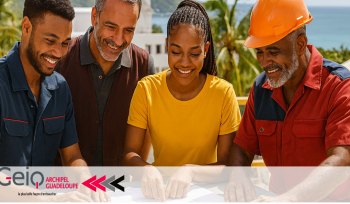 Un projet, deux soutiens : le double tutorat du GEIQ Guadeloupe fait la différence